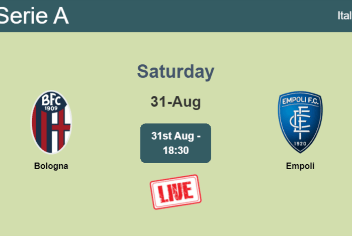 Bologna vs Empoli: Trận Chiến Kinh Điển Ngày 31/08/2024