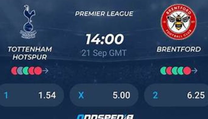 Trận đấu quyết liệt giữa Tottenham Hotspur vs Brentford diễn ra ngày 21/09/2024